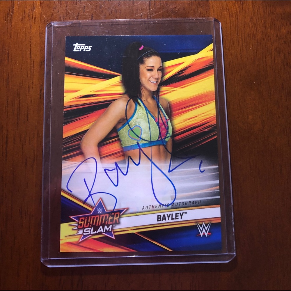 COPY - WWE BAYLEY summer slam tops